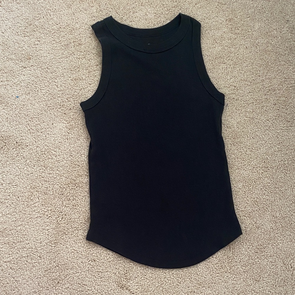 SO Sleek Black Kids Tank Top